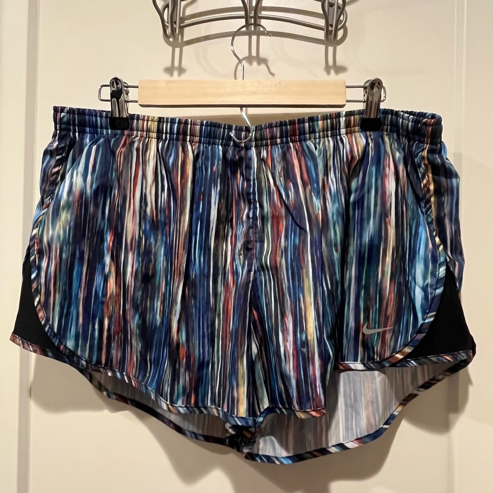 Colorful Striped Women's Shorts